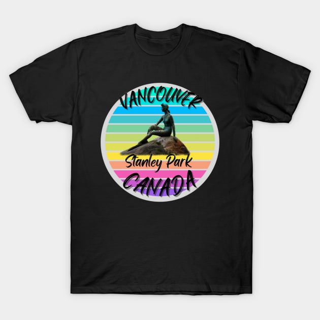 Vancouver Canada Stanley Park T-Shirt by Aspectartworks